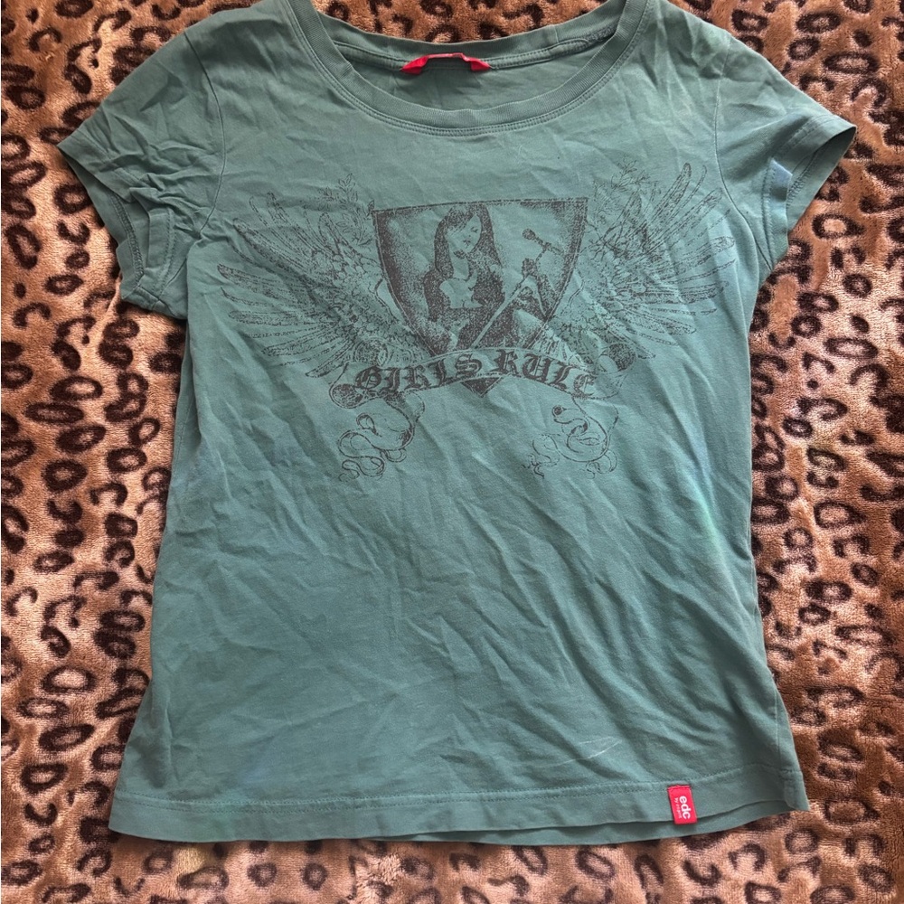 Green Graphic Tee